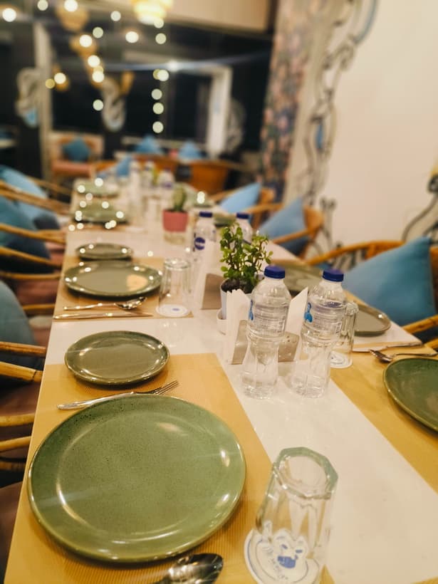 A table laid for guests at The Mohua